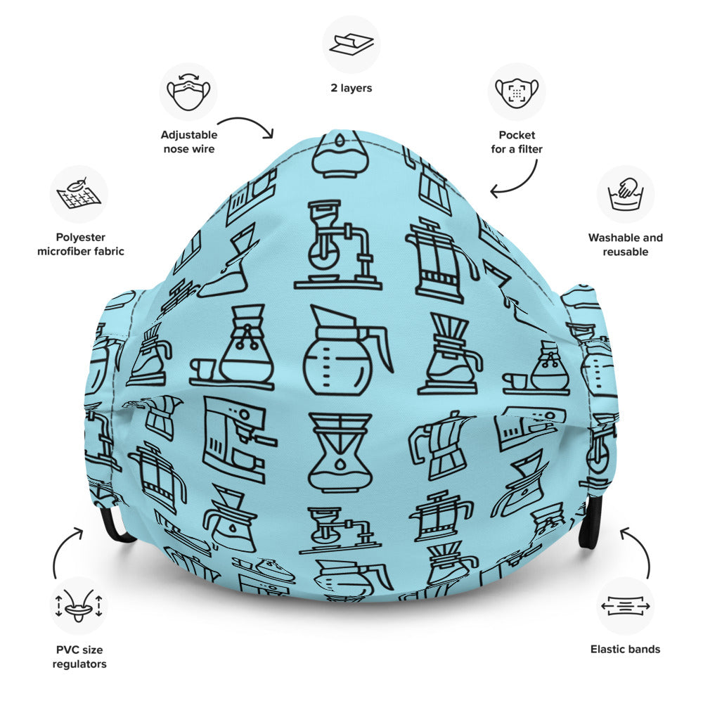Brew Icons - reusable face mask