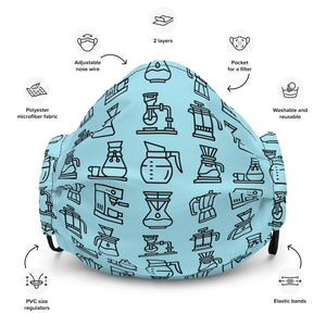Brew Icons - reusable face mask