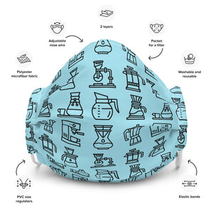 Brew Icons - reusable face mask