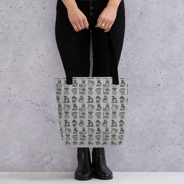 Brew Icons Print - Tote bag