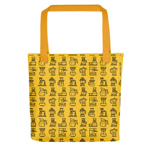 Brew Icons Print - Tote bag