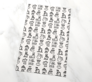 Brew Icons - Organic Tea Towel