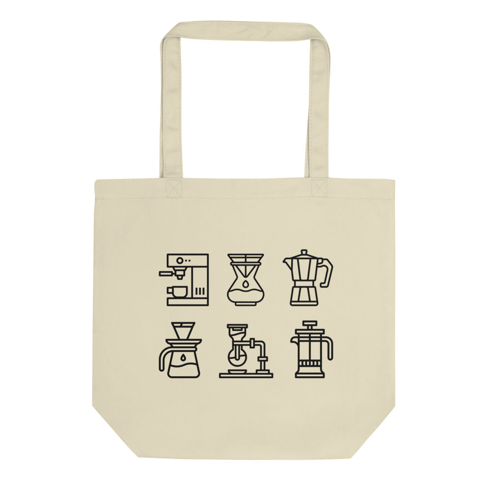 Brew Icons - Organic Cotton Tote Bag